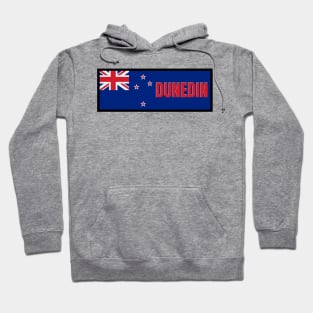 Dunedin City in New Zealand Flag Hoodie